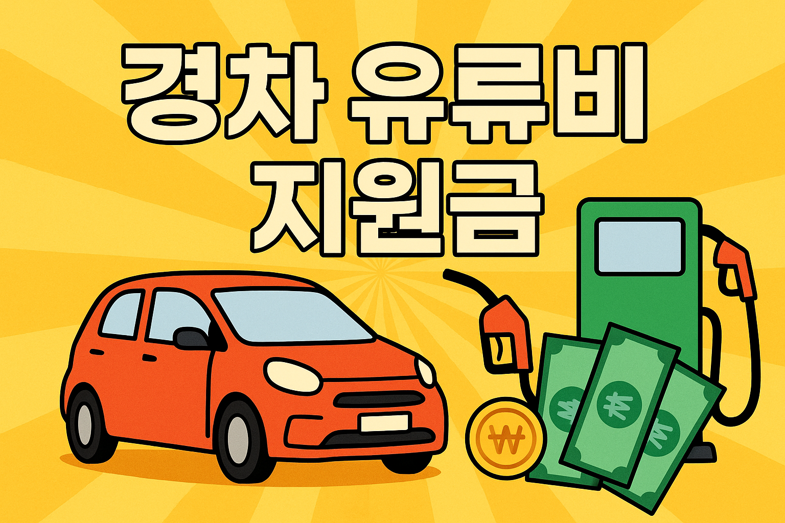 2025 자동차 유류비 30만원 환급, 경차 운전자라면 꼭 챙기세요