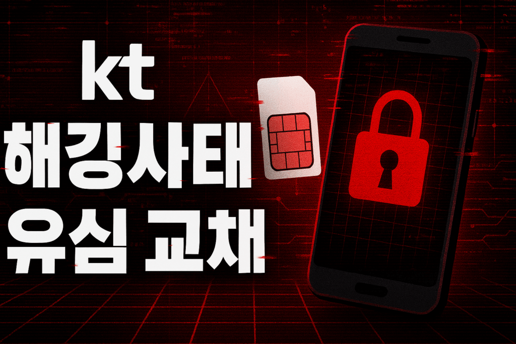 KT 유심 무료 교체 총정리｜대상·신청 방법·eSIM 포함 + 해킹 체크·예방 가이드
